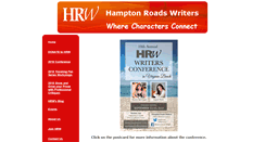 Desktop Screenshot of hamptonroadswriters.org